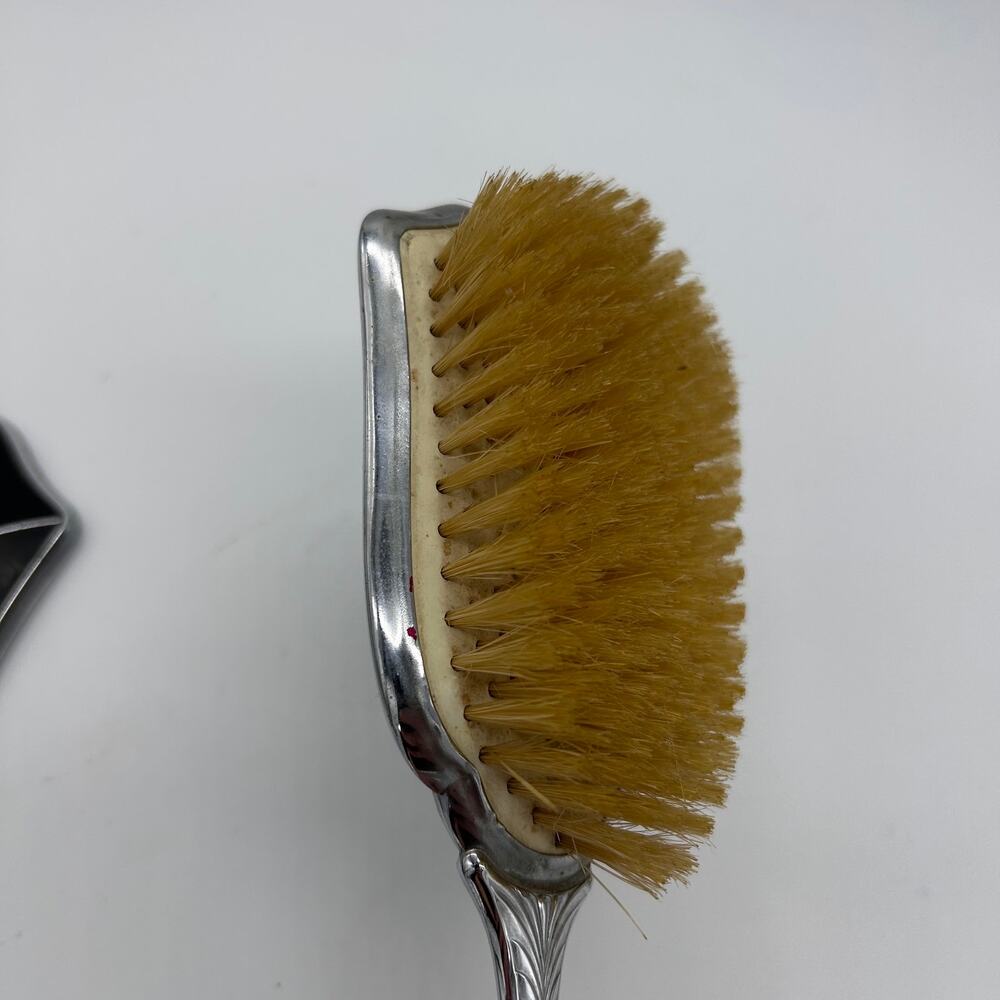 Vintage 60's Vanity Set Mirror Brush Comb Art Deco Bodoir Dressing Table Decor - Picture 8 of 12